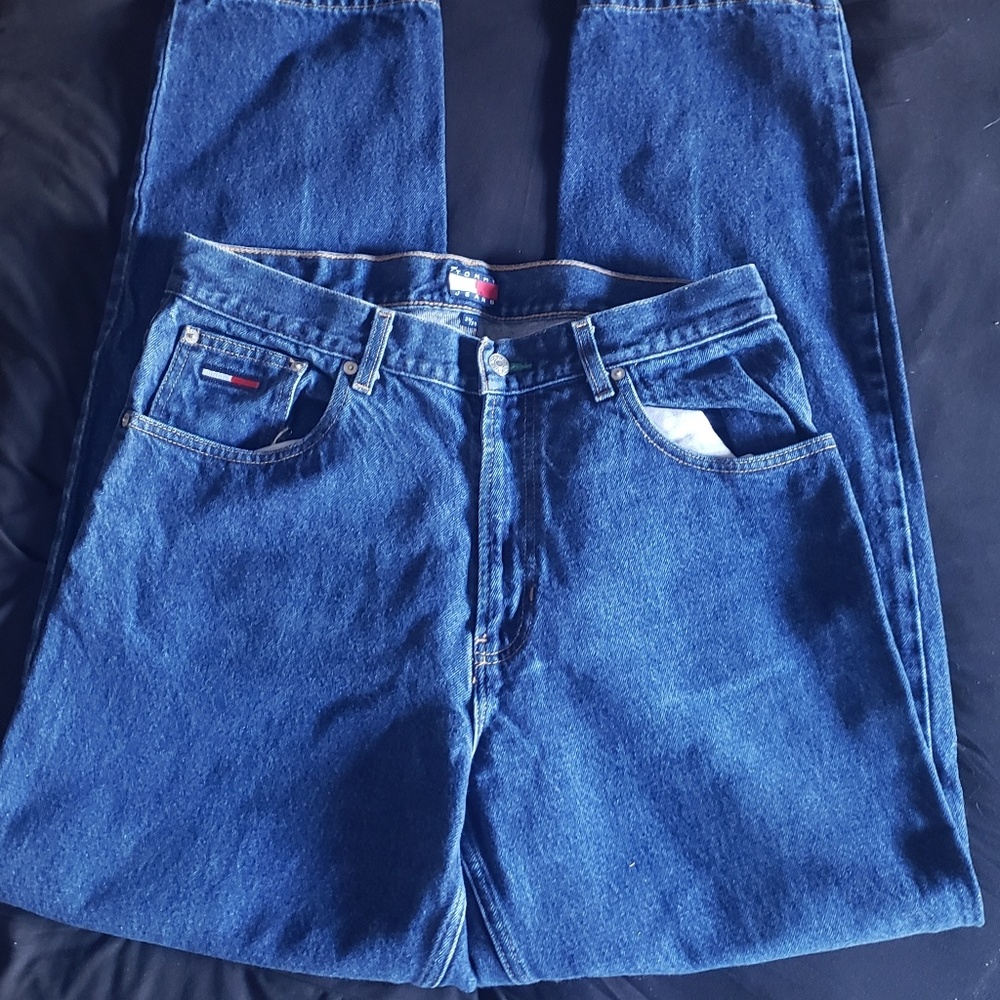 Vintage tommy Hilfiger jeans dark wash